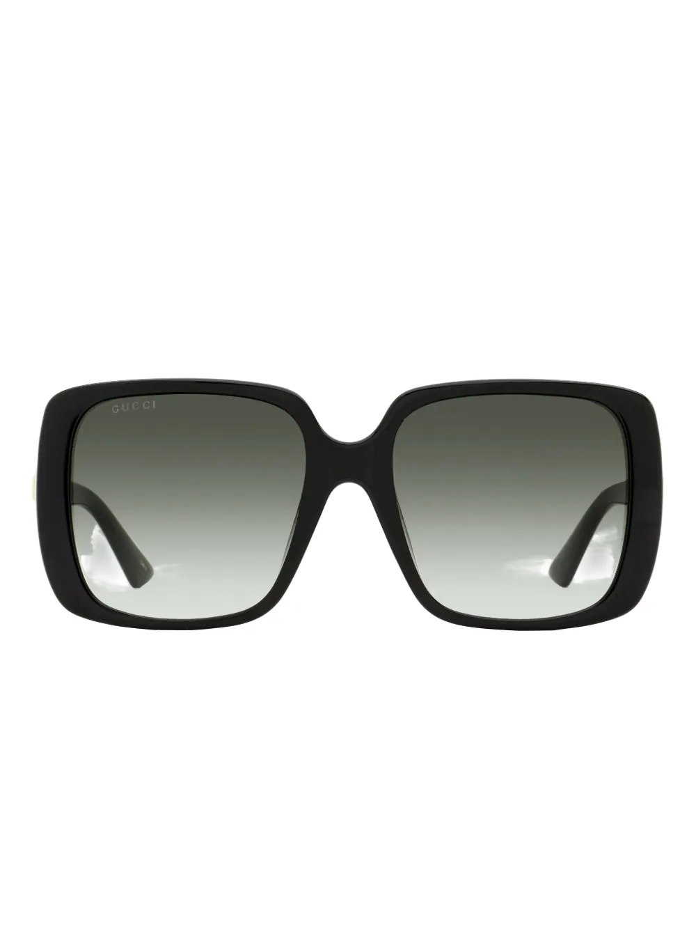 Gucci Eyewear square-frame logo sunglasses - ブラック Gucci Eyewear square-frame logo sunglasses - ブラック