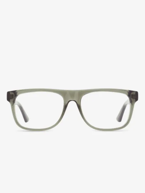 Gucci Eyewear lentes con armazón rectangular y logo