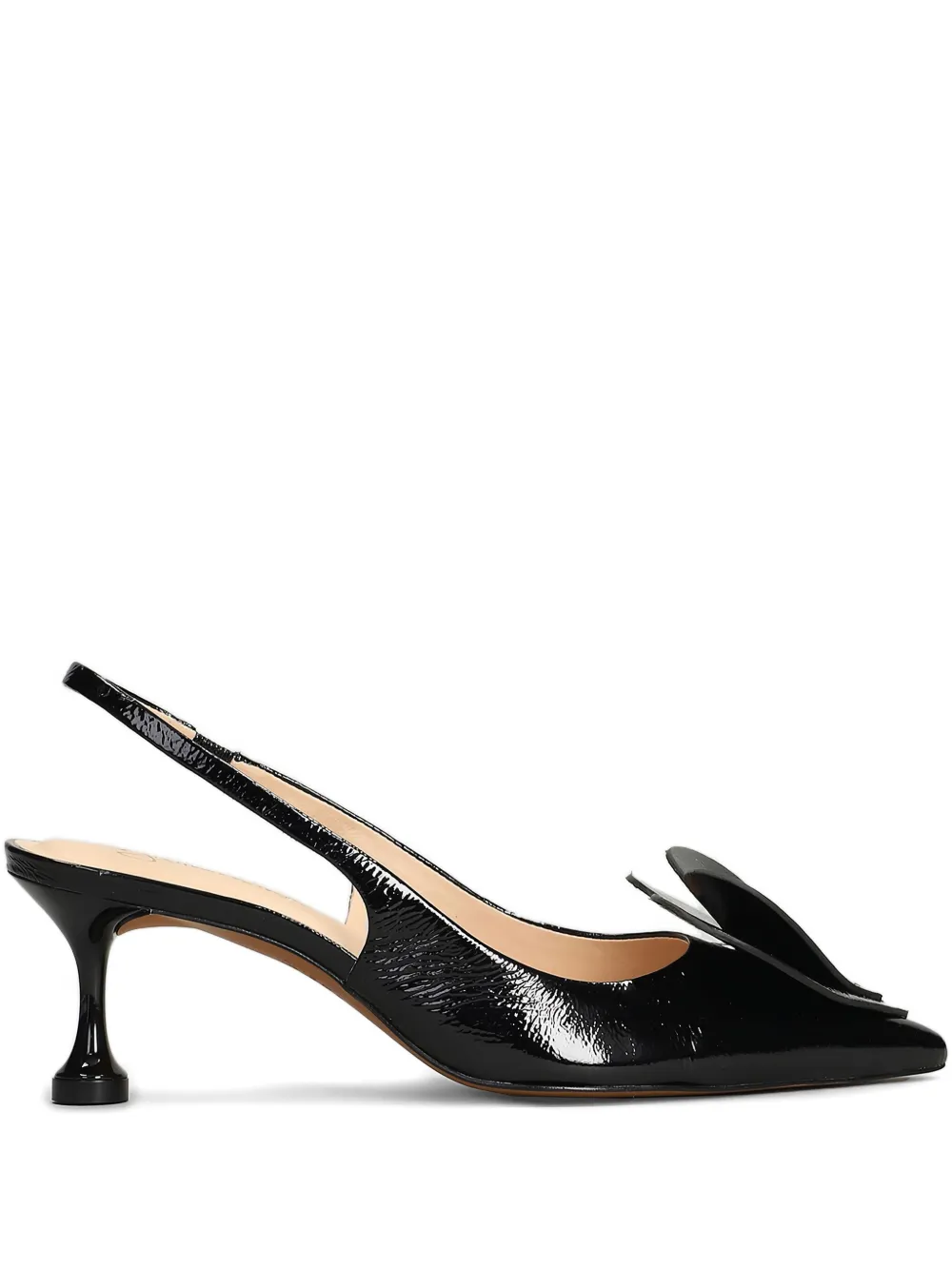 Guilhermina Heart-appliqué Pumps In Black