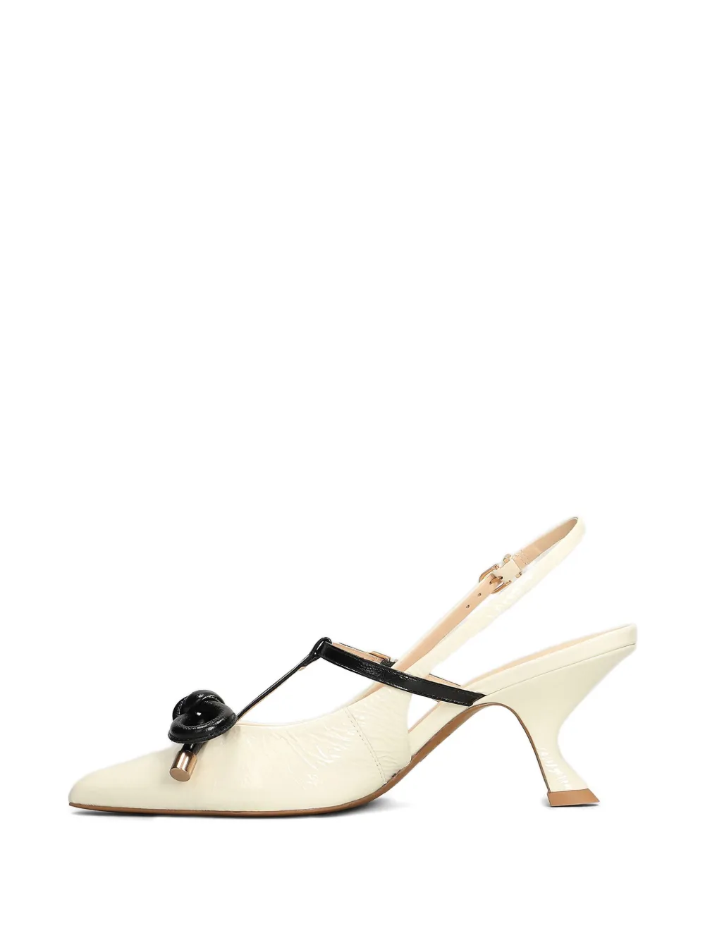 Guilhermina 70mm Bow Strap Pumps In Multi