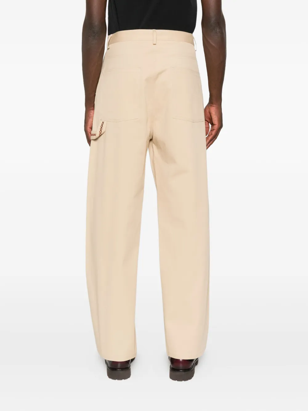 Drôle De Monsieur Straight broek Beige