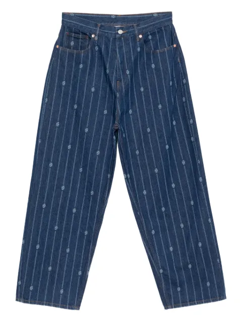 Drôle De Monsieur striped jeans
