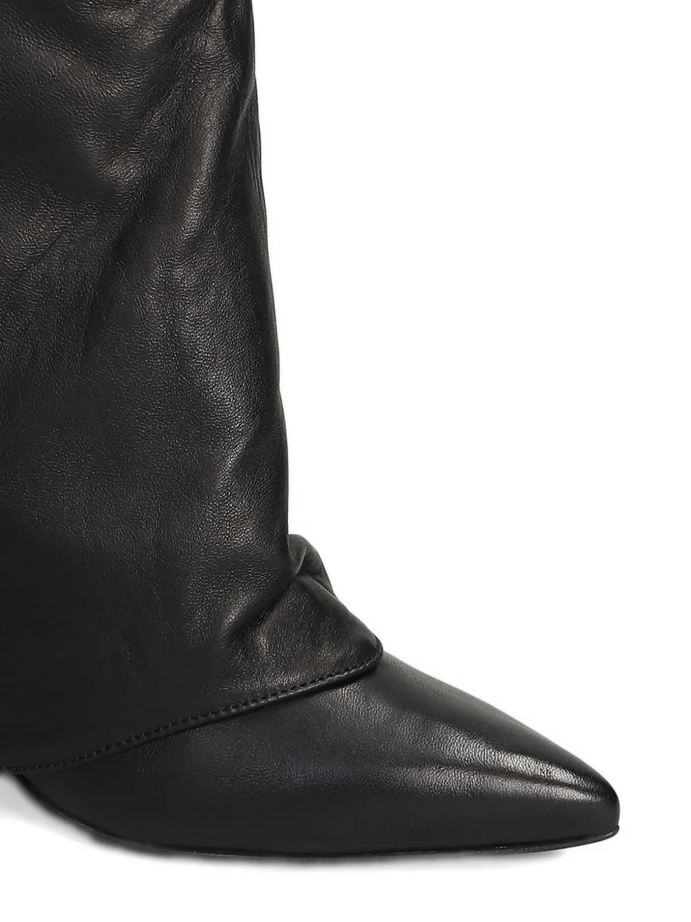 Alchimia Pointed Boots In Black