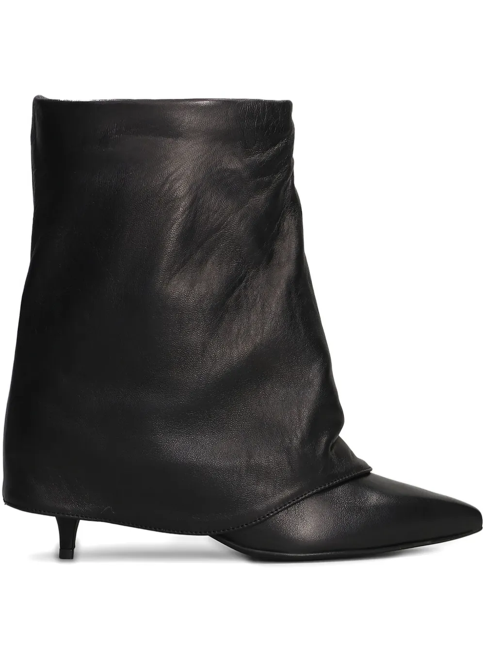 Alchimia Pointed Boots In Black