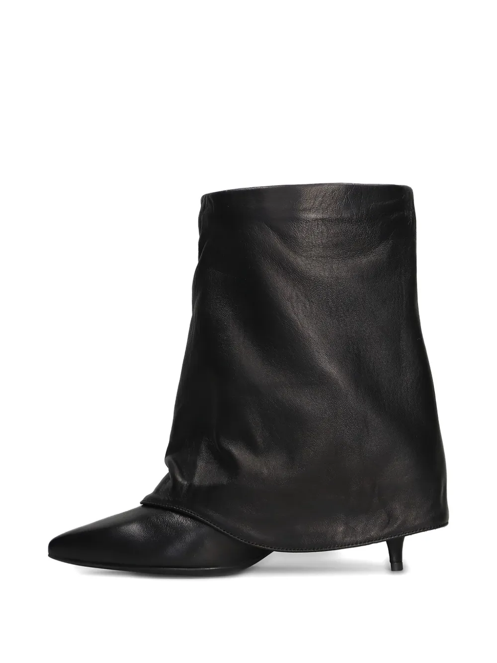 Alchimia Pointed Boots In Black
