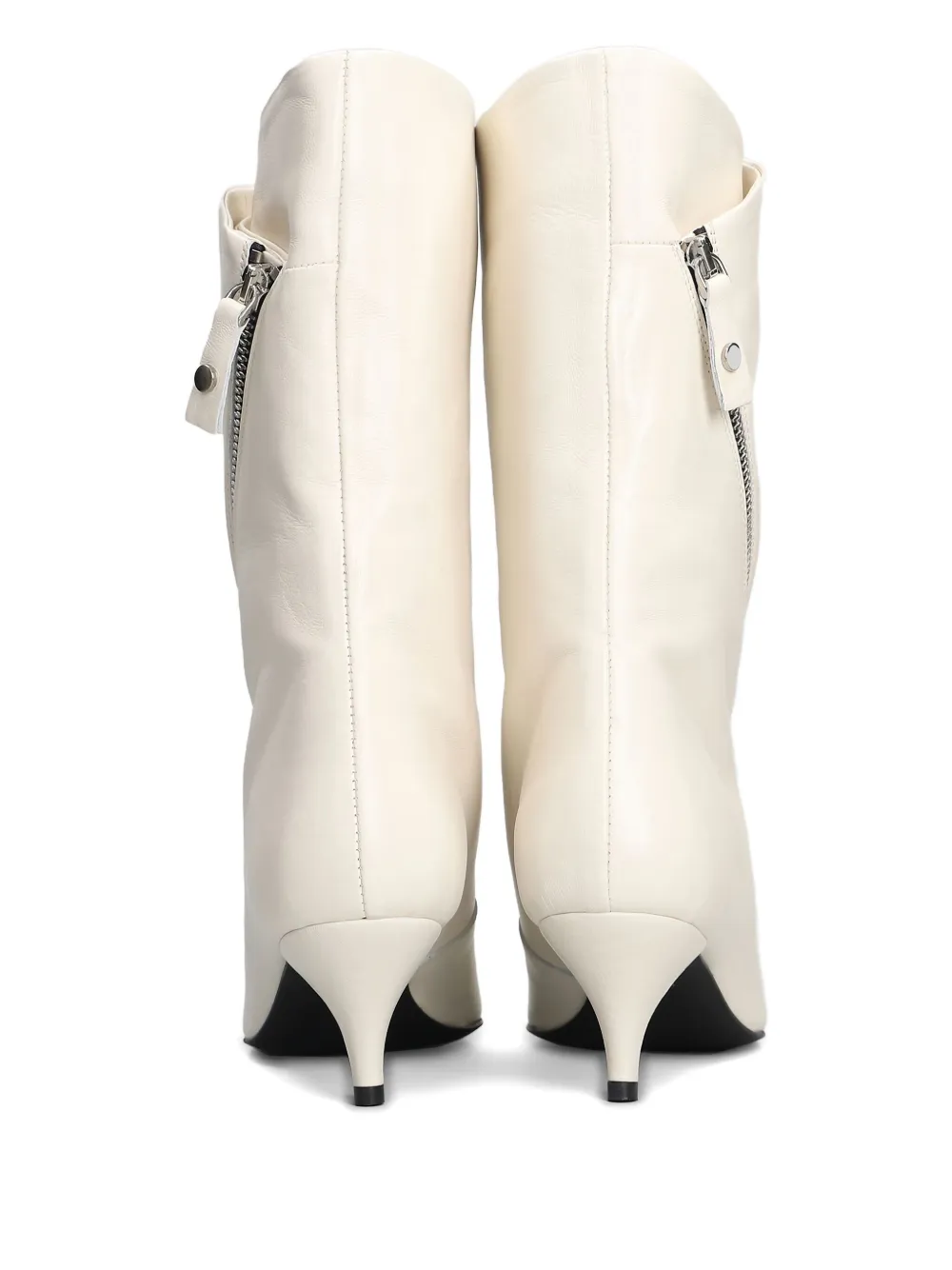  Alchimia Zip Boots - Neutrals 