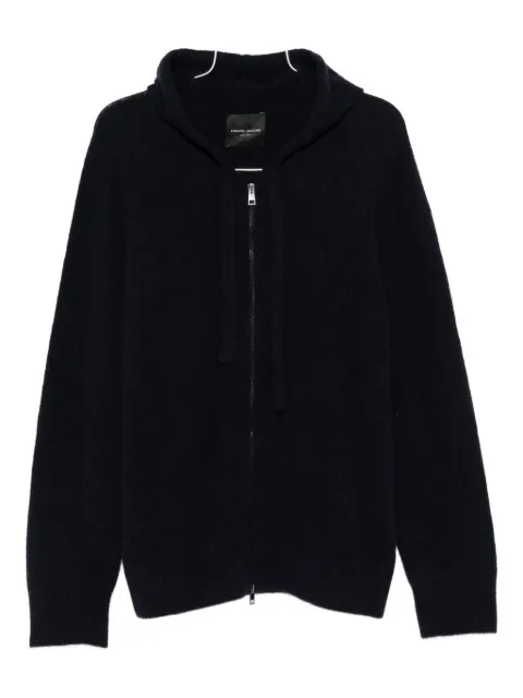 Roberto Collina zip-up sweater hoodie