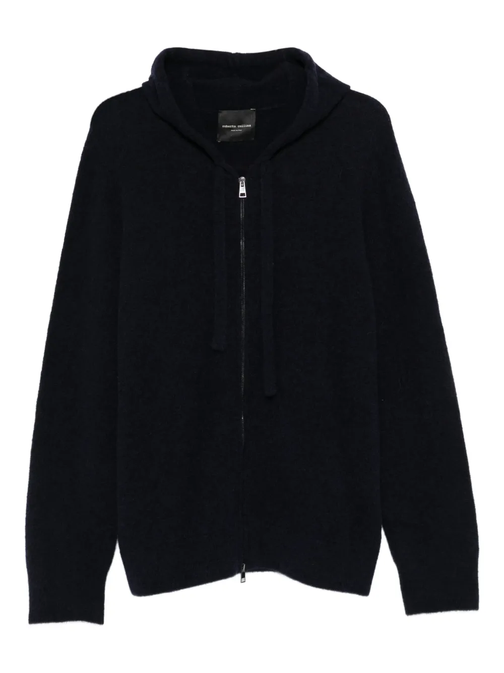 Roberto Collina hoodie con cierre | azul | Image 1