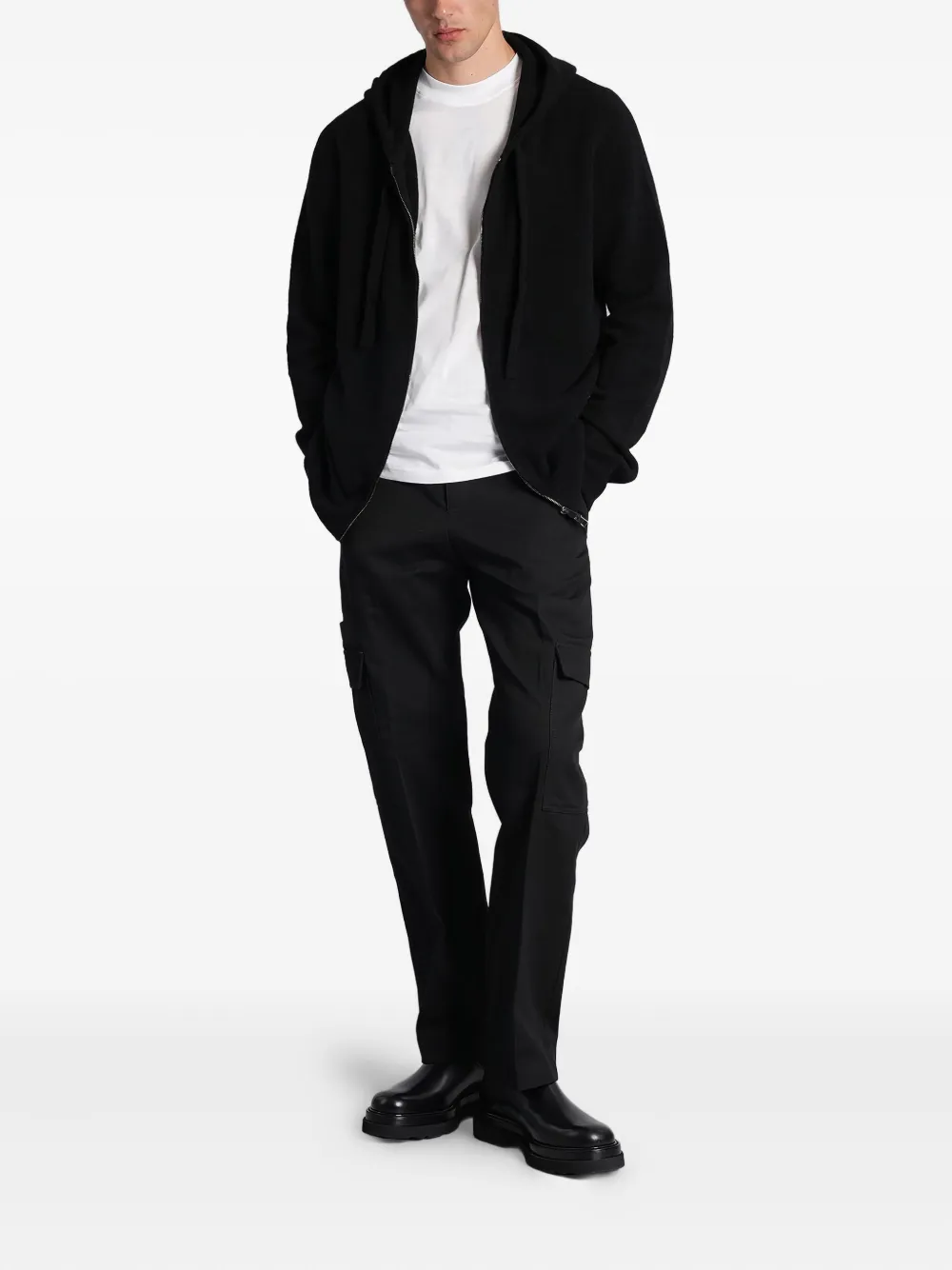 Roberto Collina hoodie con cierre | Hoodies | Image 2