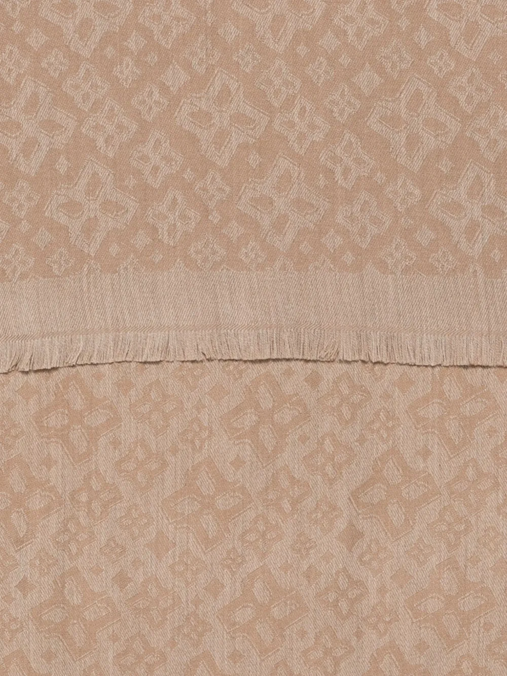 Tagliatore Sjaal met patroon Bruin