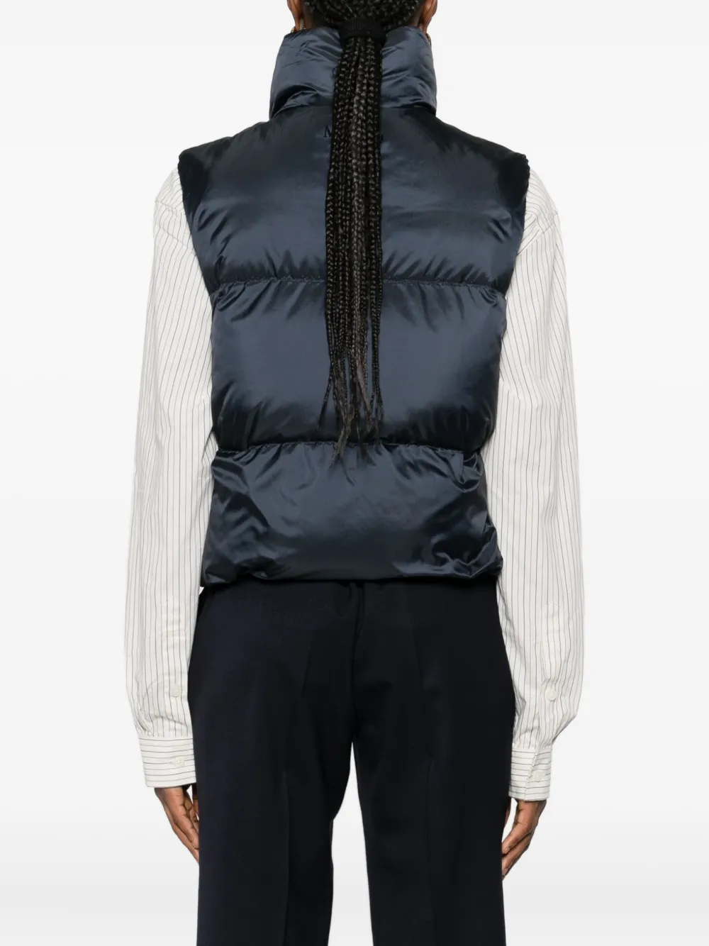 Max Mara The Cube Gilet In Blue