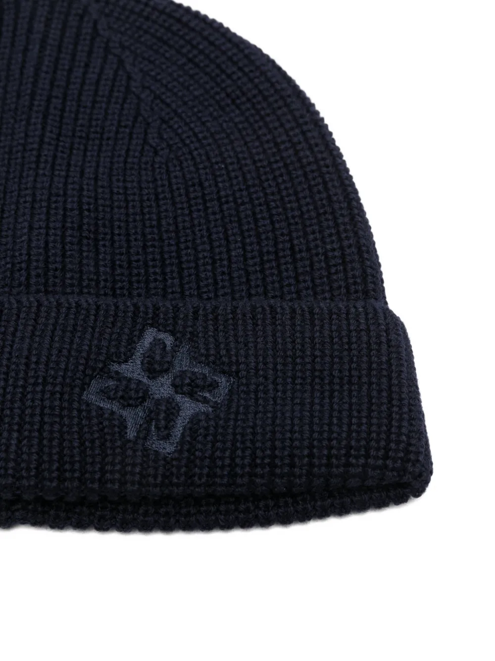 Tagliatore Muts met geborduurd logo Blauw