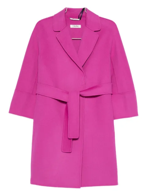 'S Max Mara abrigo con cinturón