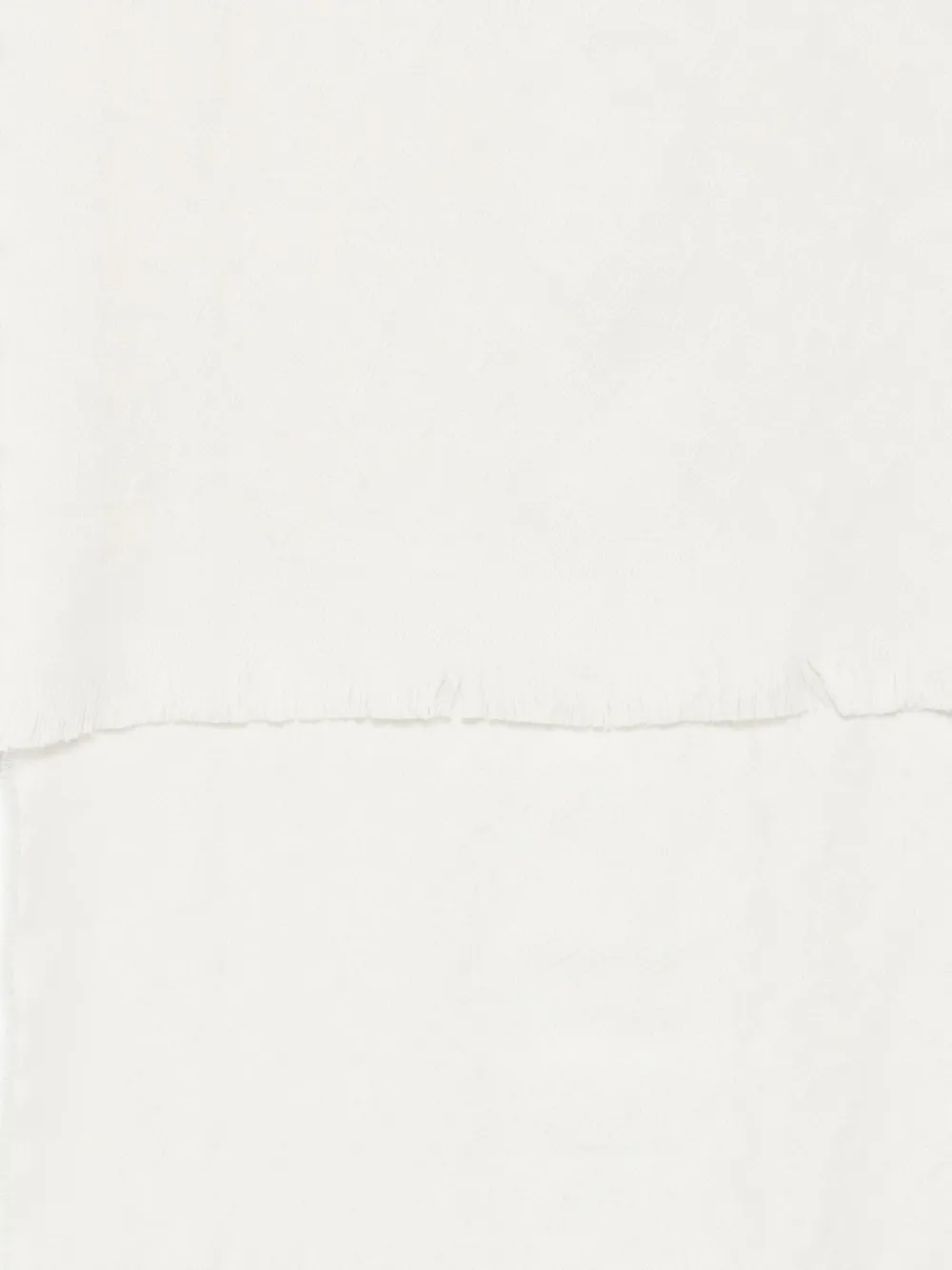 Tagliatore Frayed Scarf In Gray