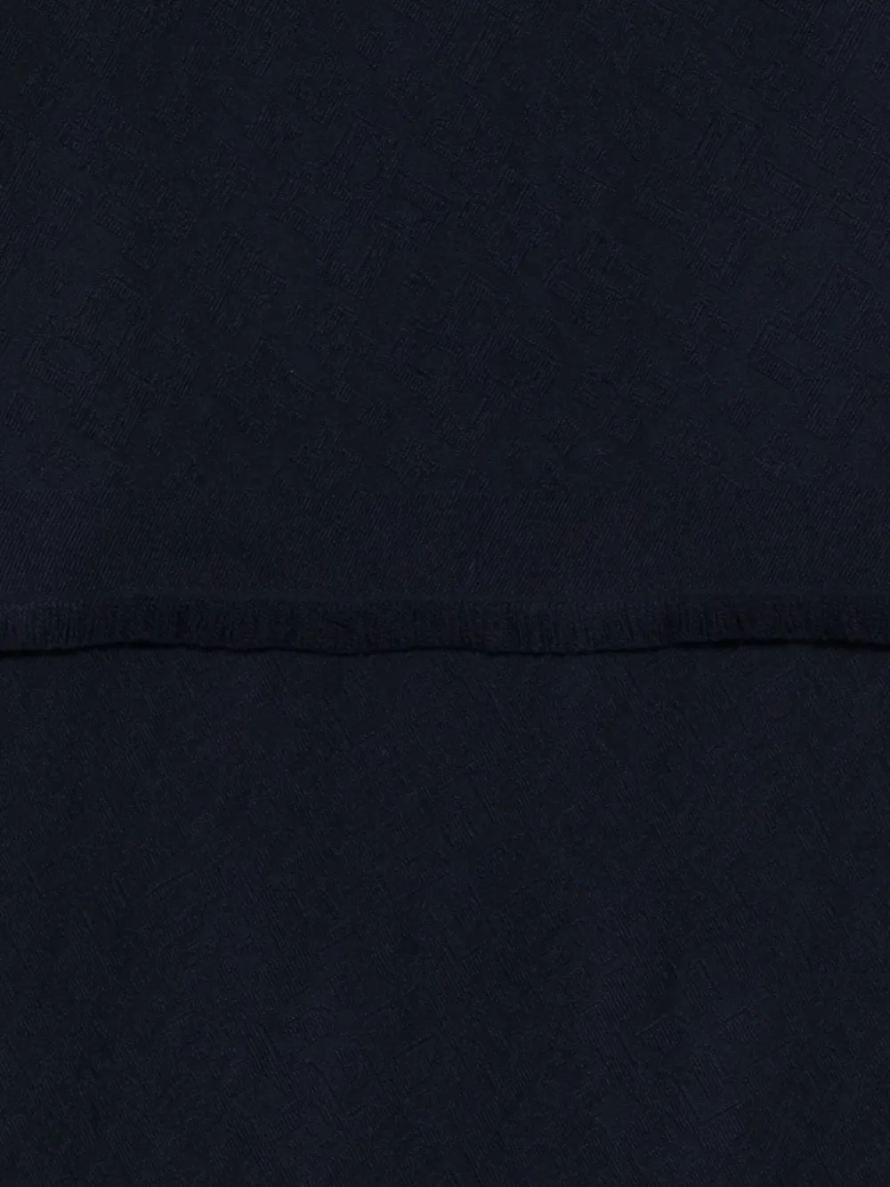 Tagliatore Sjaal met franje Blauw