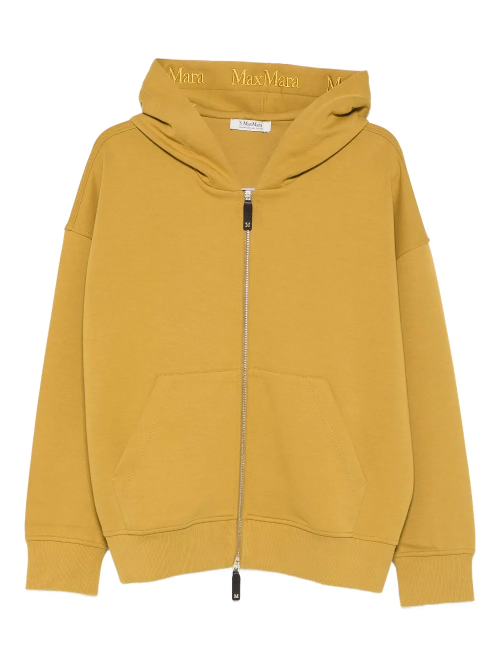 'S Max Mara hoodie con cierre | amarillo | Image 1