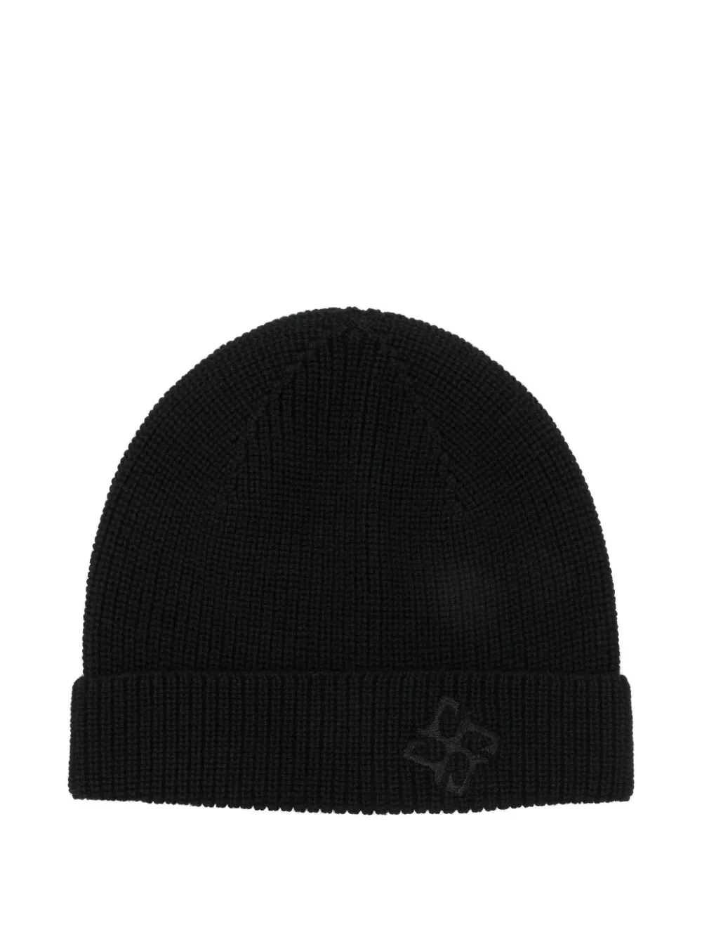 Tagliatore Logo-embroidered Beanie In Black