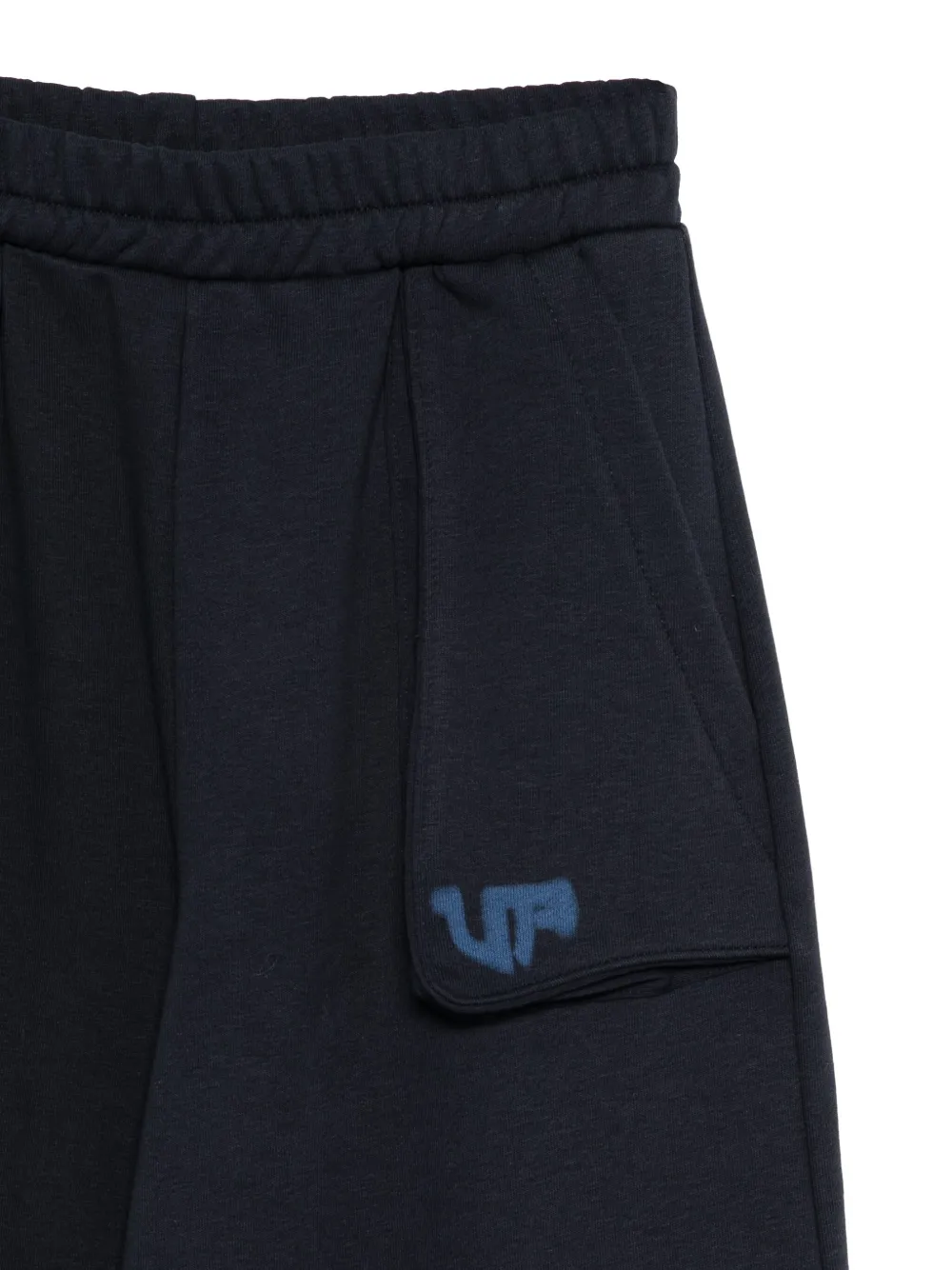 Pinko Kids Cargo broek met logodetail Blauw