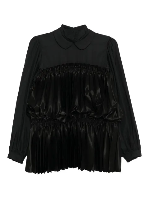 Noir Kei Ninomiya pleated blouses 