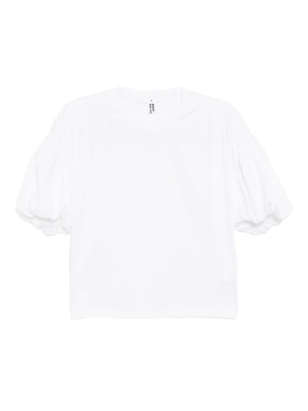 Noir Kei Ninomiya cotton T-shirt - Bianco