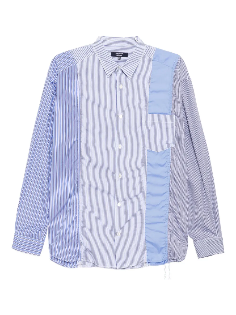 Comme des Garçons Homme striped shirt - Bianco