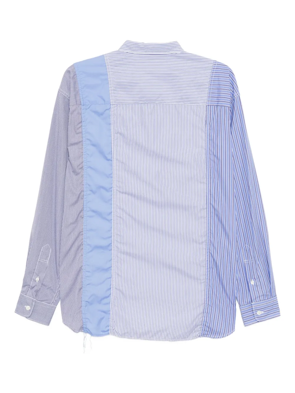 Comme des Garçons Homme Gestreept overhemd - Wit