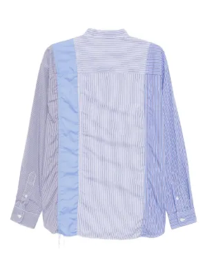 Comme Des Garçons Homme Plus ボックスプリーツ シャツ | ブルー