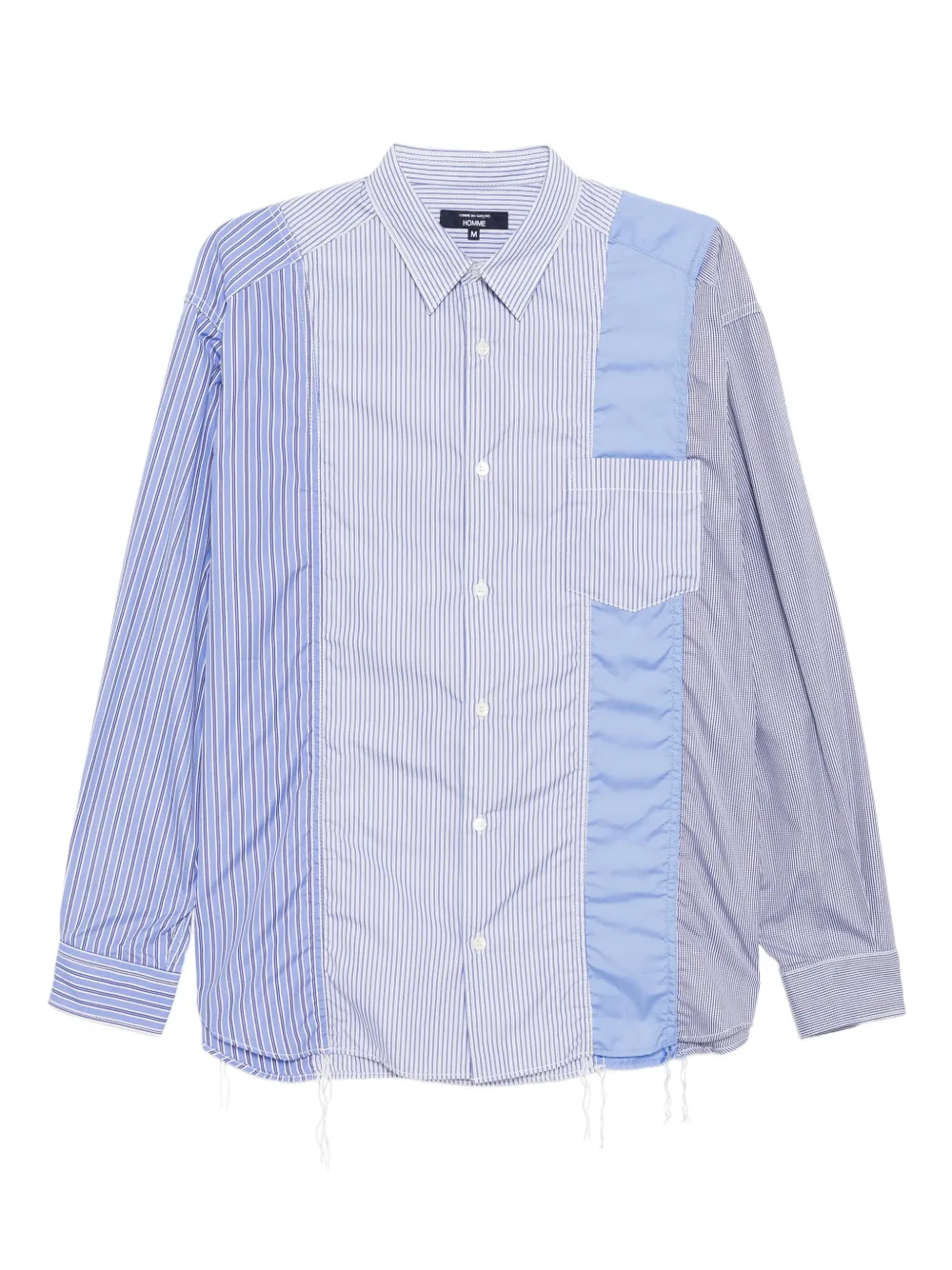 Comme des Garçons Homme striped shirt - Bianco