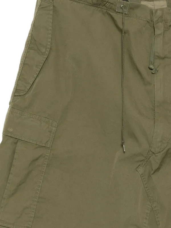 Junya Watanabe MAN drop-crotch Shorts | Green | FARFETCH