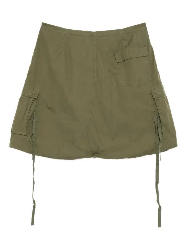 Junya Watanabe MAN drop-crotch Shorts | Green | FARFETCH