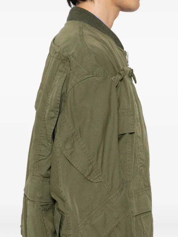 Junya Watanabe MAN multi-pocket Bomber Jacket | Green | FARFETCH