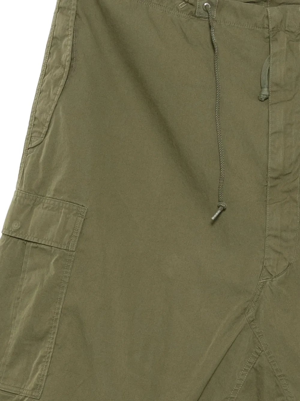 Junya Watanabe Drop-crotch Trousers In Green
