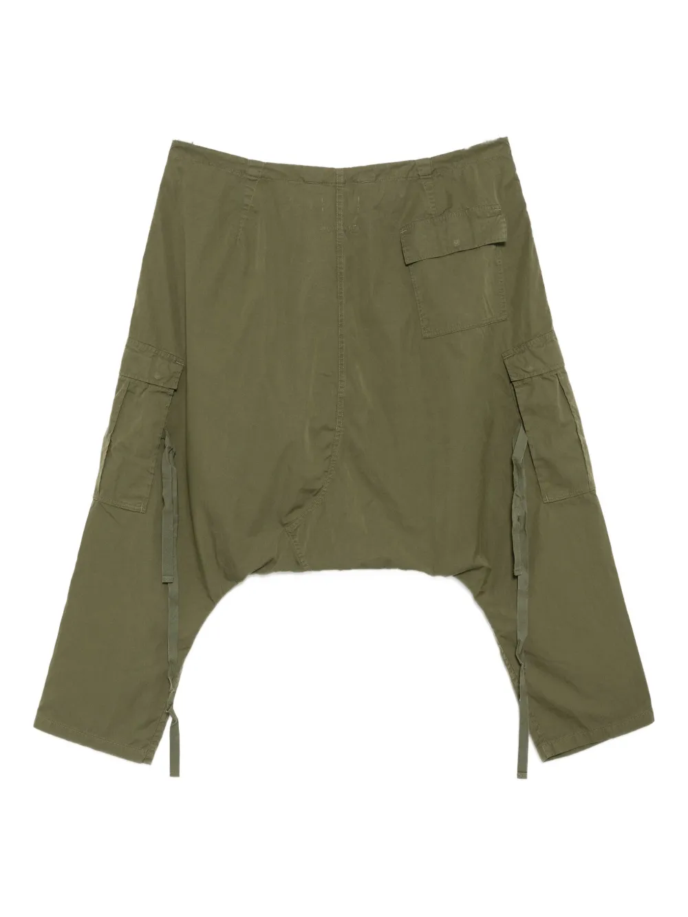 Junya Watanabe MAN Broek met verlaagd kruis - Groen