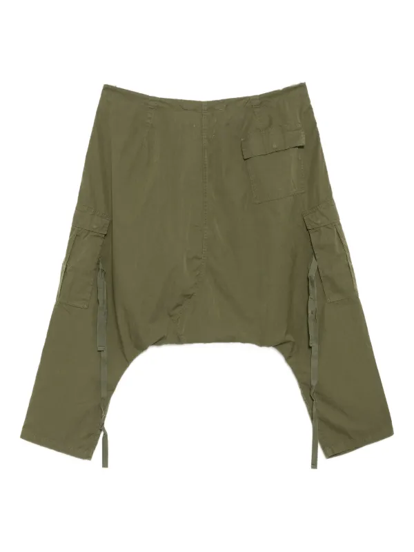 Junya Watanabe MAN drop-crotch Trousers | Green | FARFETCH