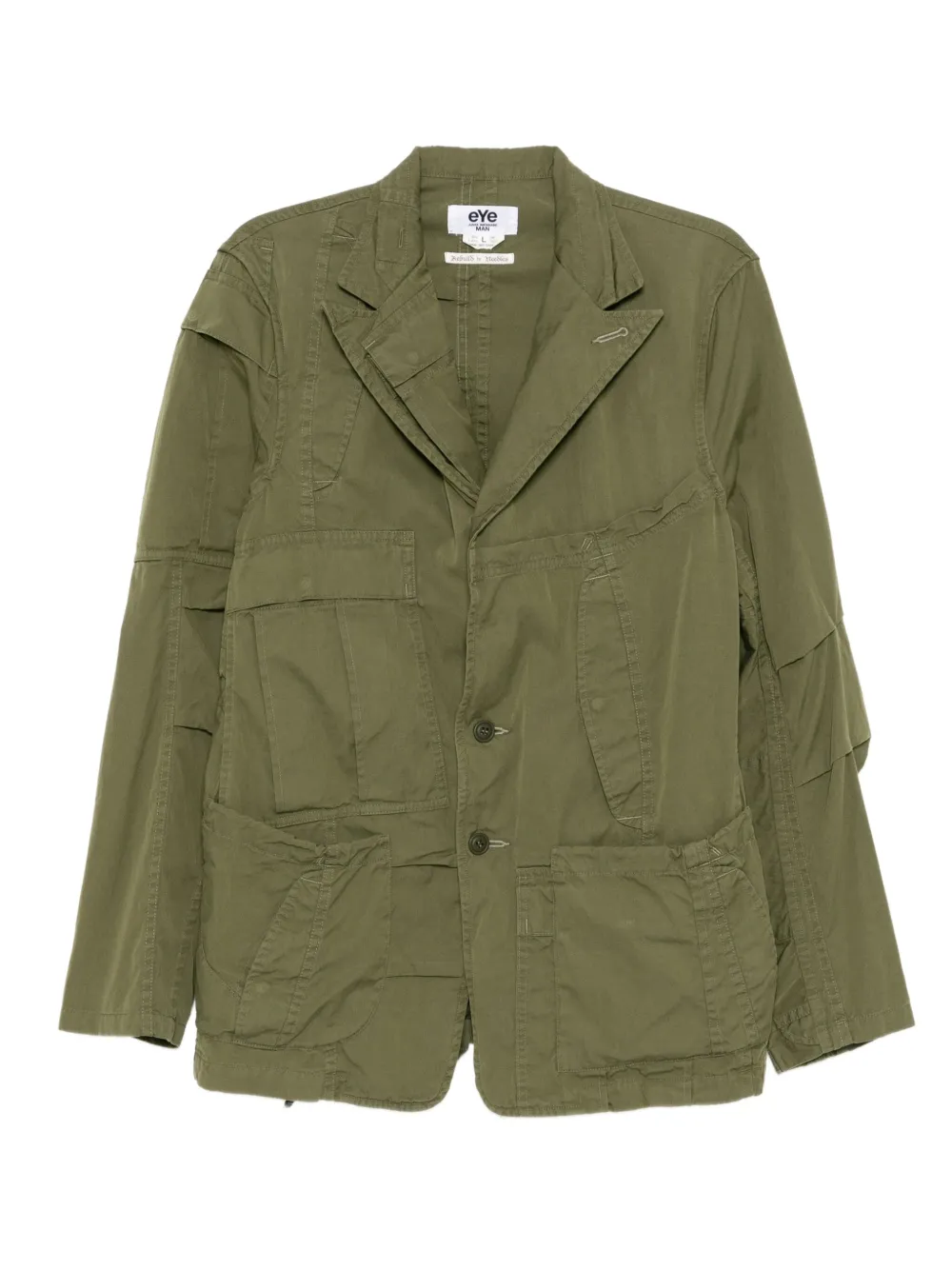 Junya Watanabe MAN multi-pocket jacket | Green | Image 1