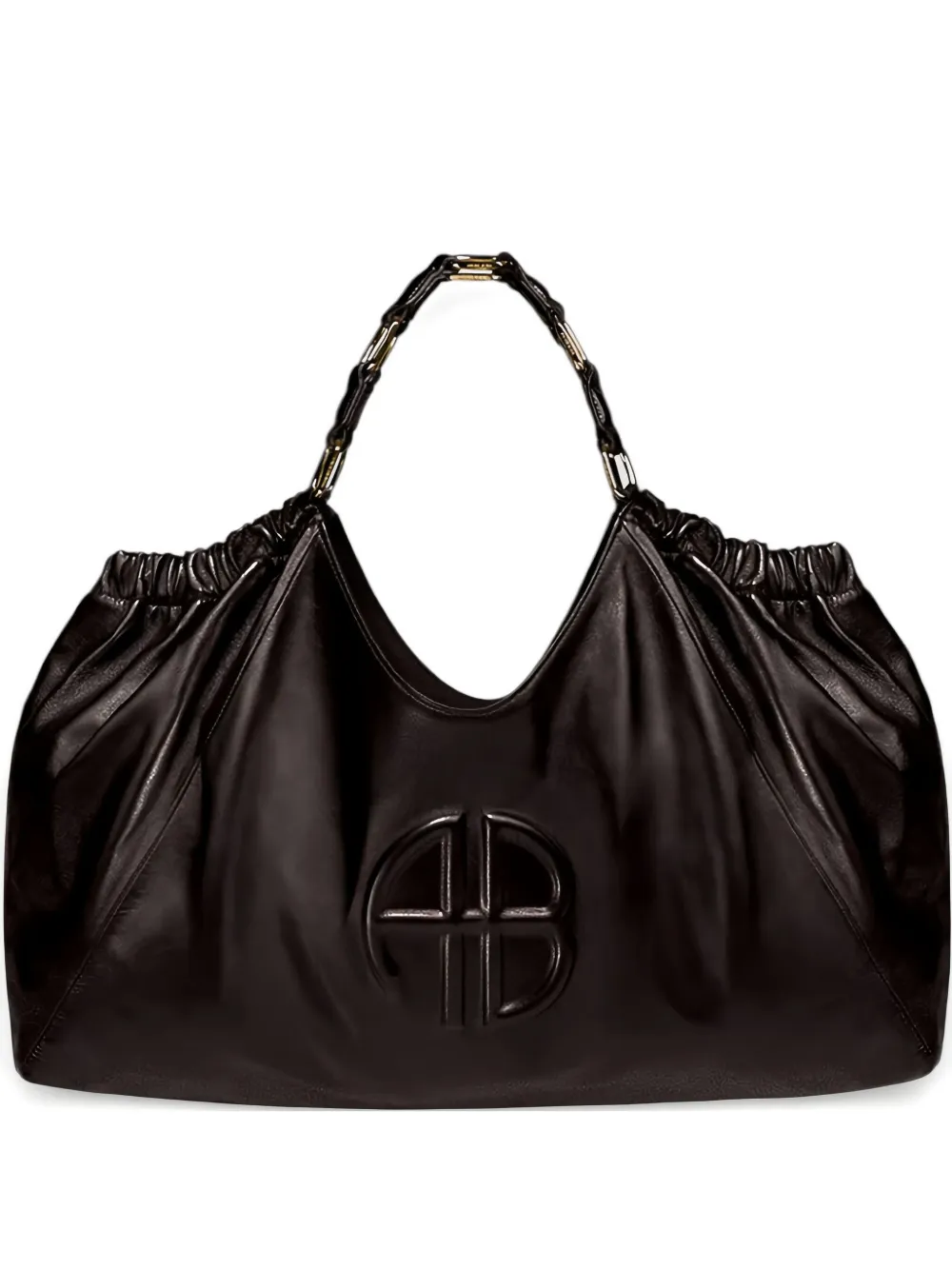 ANINE BING large Kate shoulder bag - ブラウン ANINE BING large Kate shoulder bag - ブラウン
