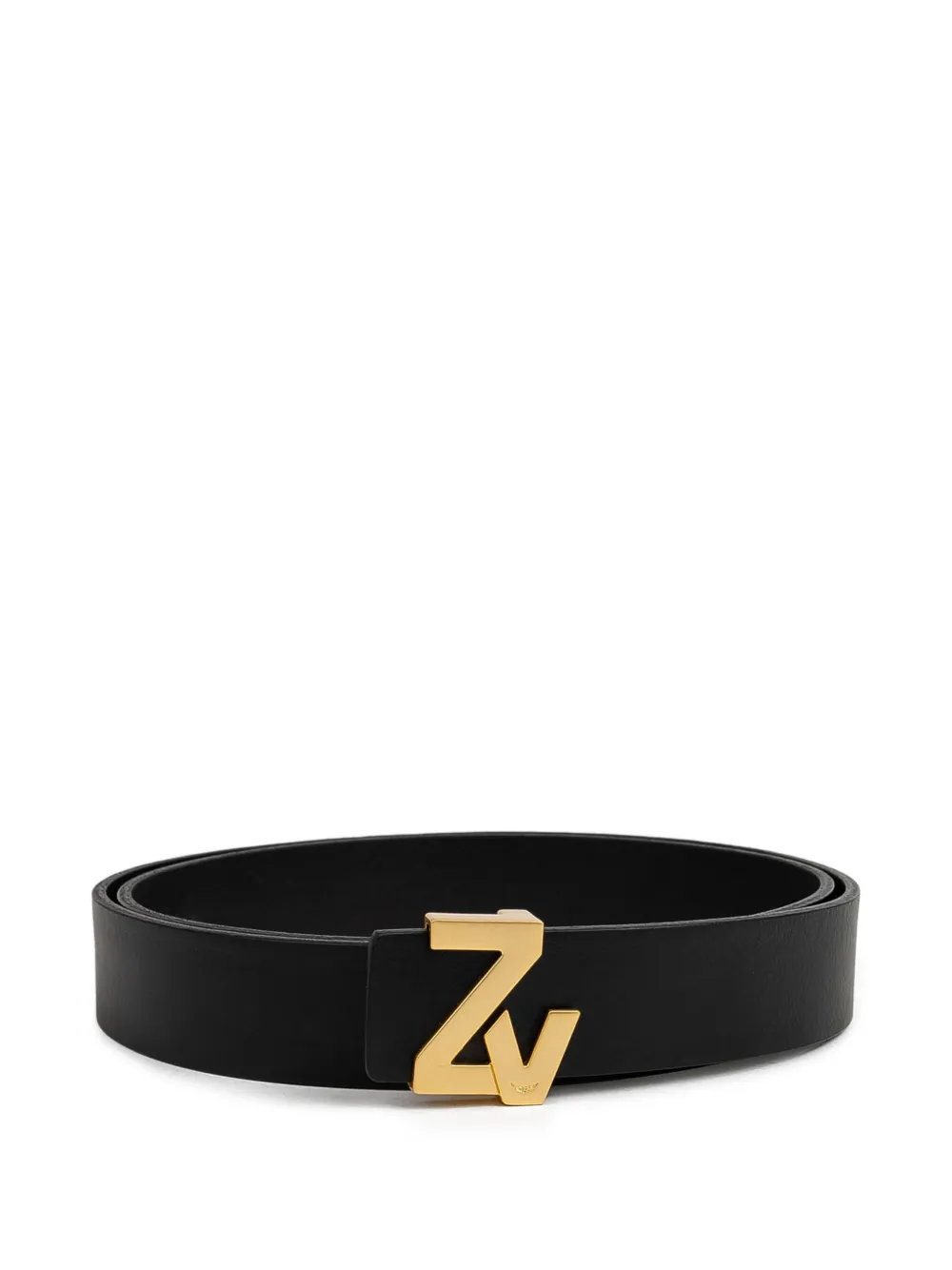 Zadig&Voltaire logo-buckle leather belt | Black | Image 1