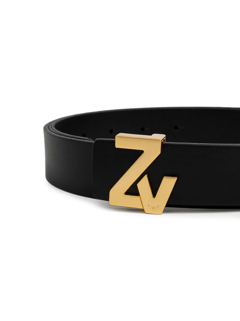 Zadig&Voltaire logo-buckle leather belt | Image 2