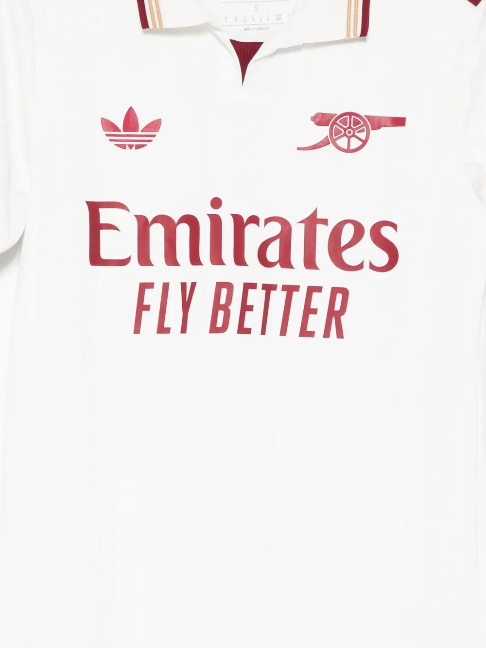 adidas Jersey top met gestreept detail Wit