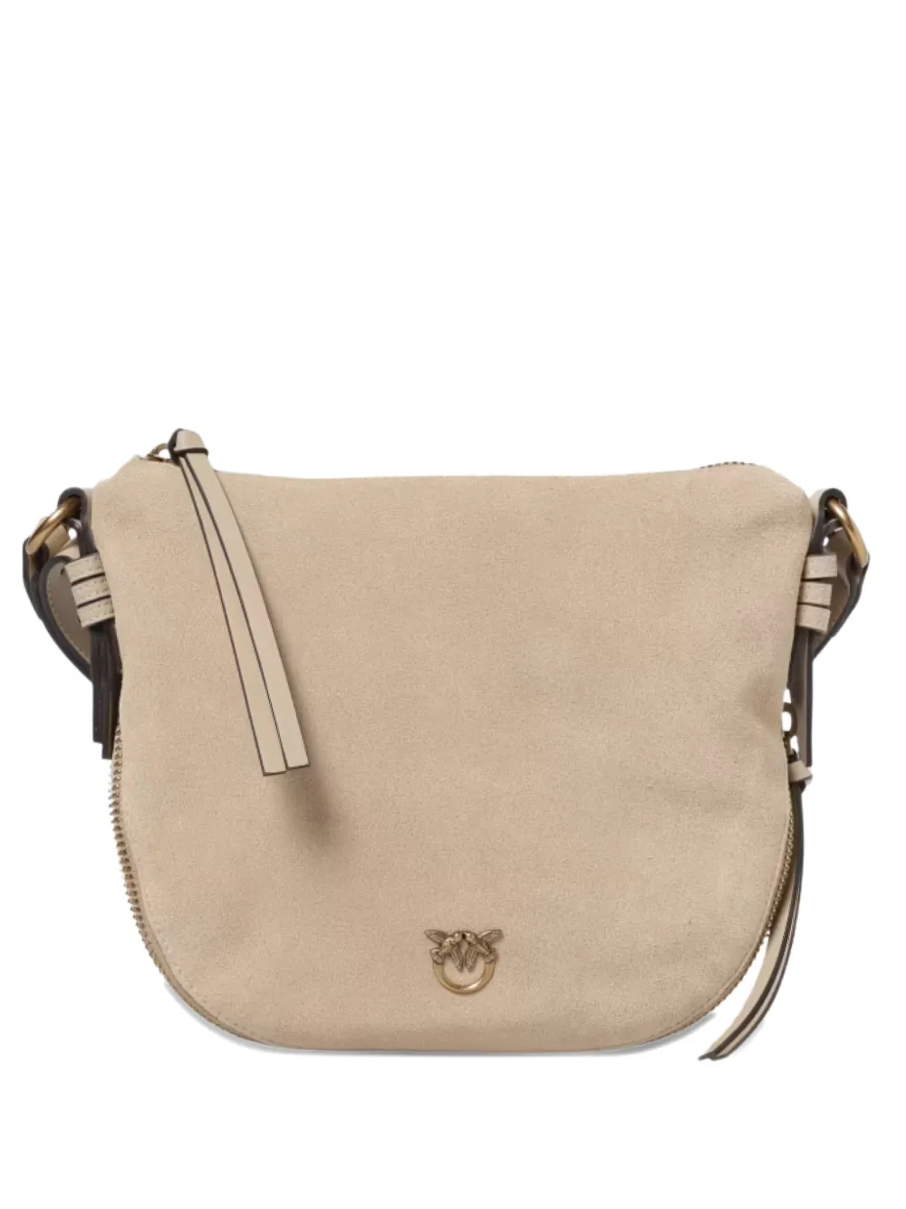PINKO leather shoulder bag - Toni neutri