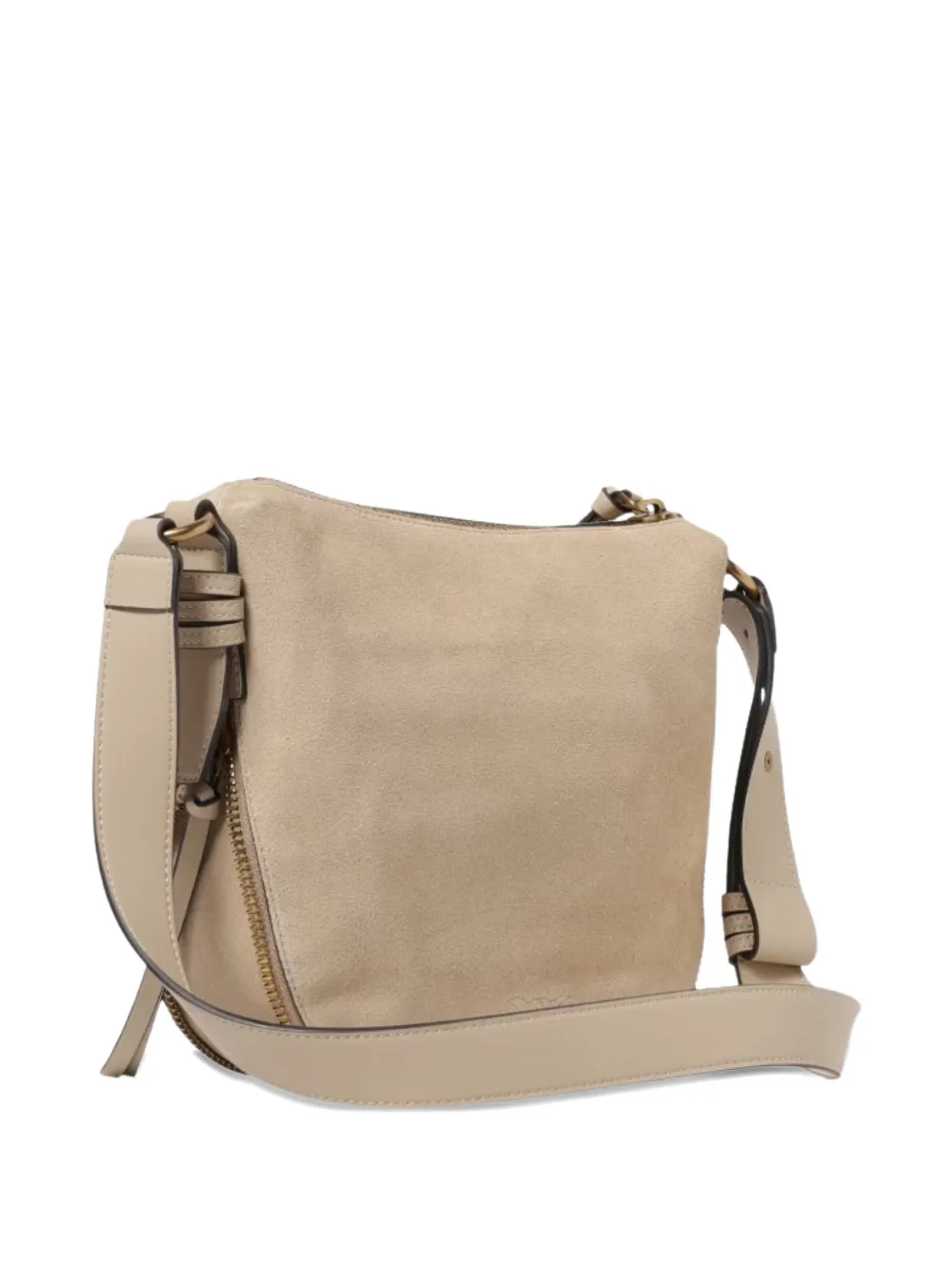 PINKO leather shoulder bag - Beige
