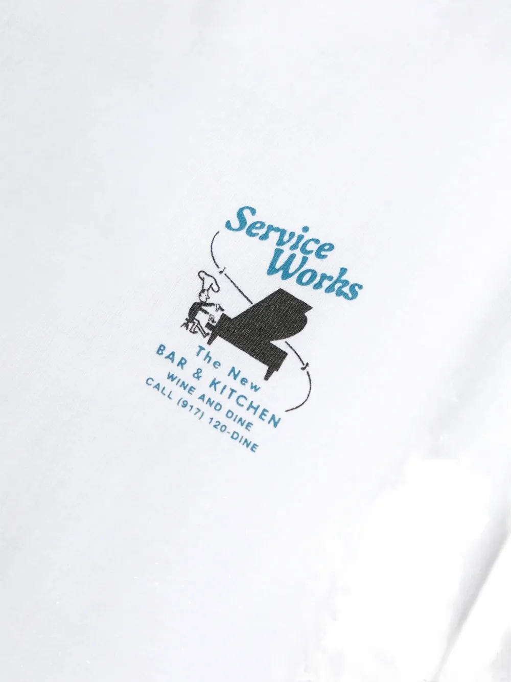 Service Works Bar & Kitchen T-shirt In Brown