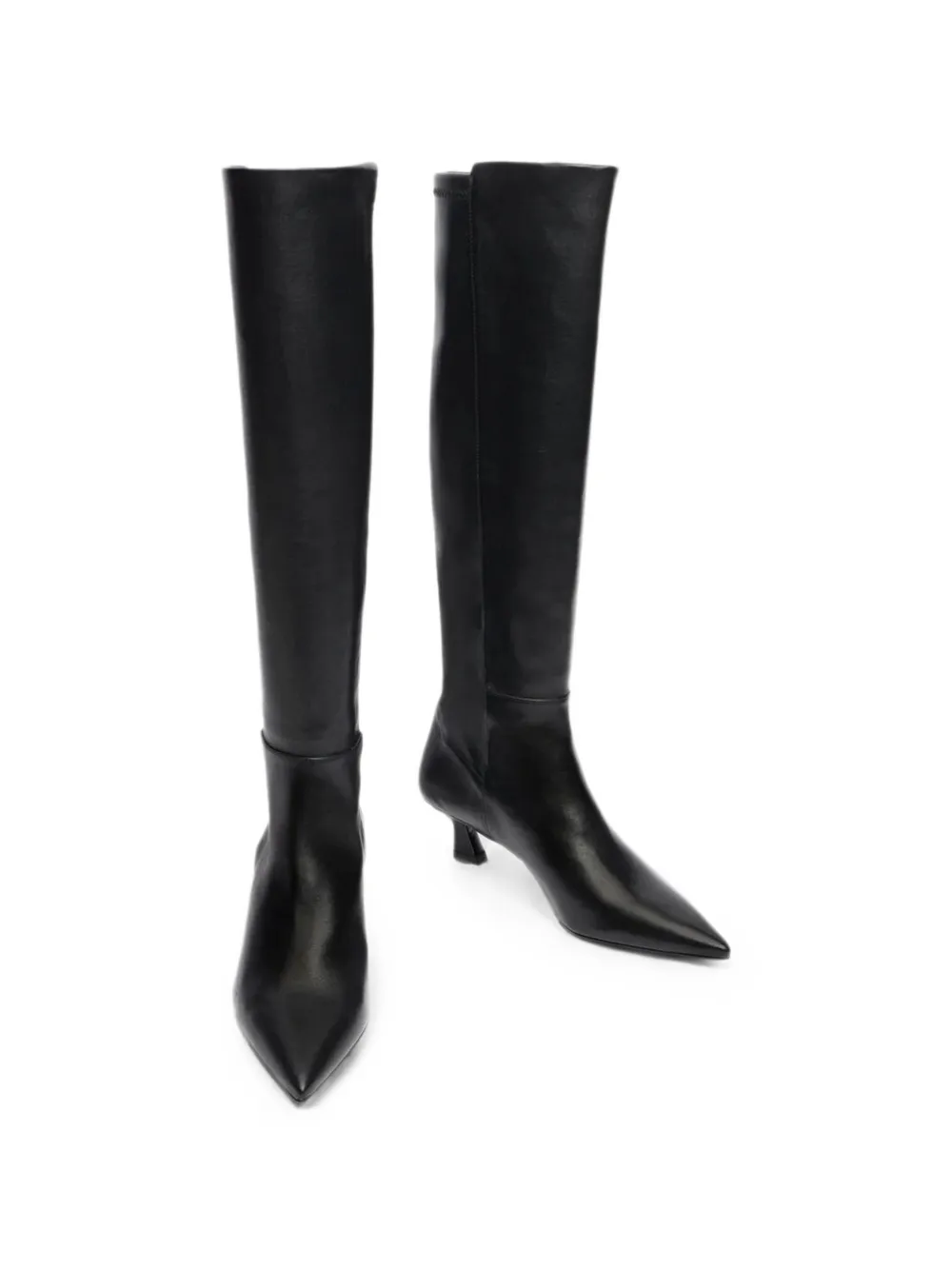 Stuart Weitzman 5050 Vinnie Boot 50 pointed-toe boots Zwart