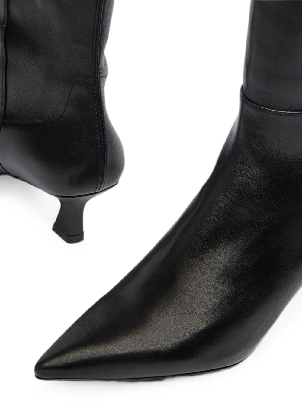 Stuart Weitzman 5050 Vinnie Boot 50 pointed-toe boots Zwart