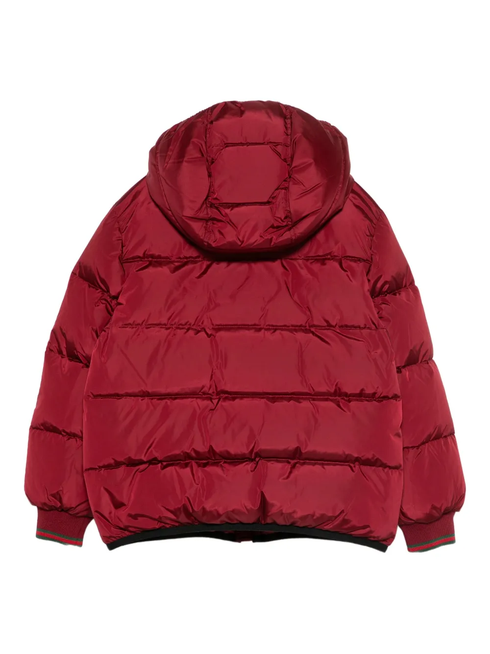 Gucci Kids Giubbotto jack met capuchon Rood