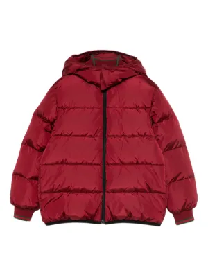 Fendi Kids モノグラム フーデッドジャケット | ブルー | FARFETCH JP
