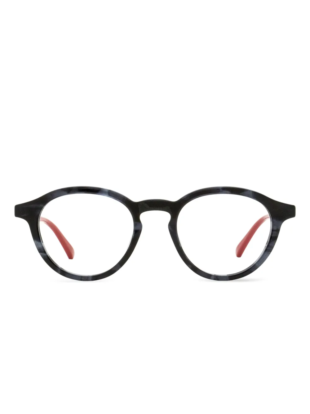 Gucci Eyewear round-frame glasses - グレー Gucci Eyewear round-frame glasses - グレー