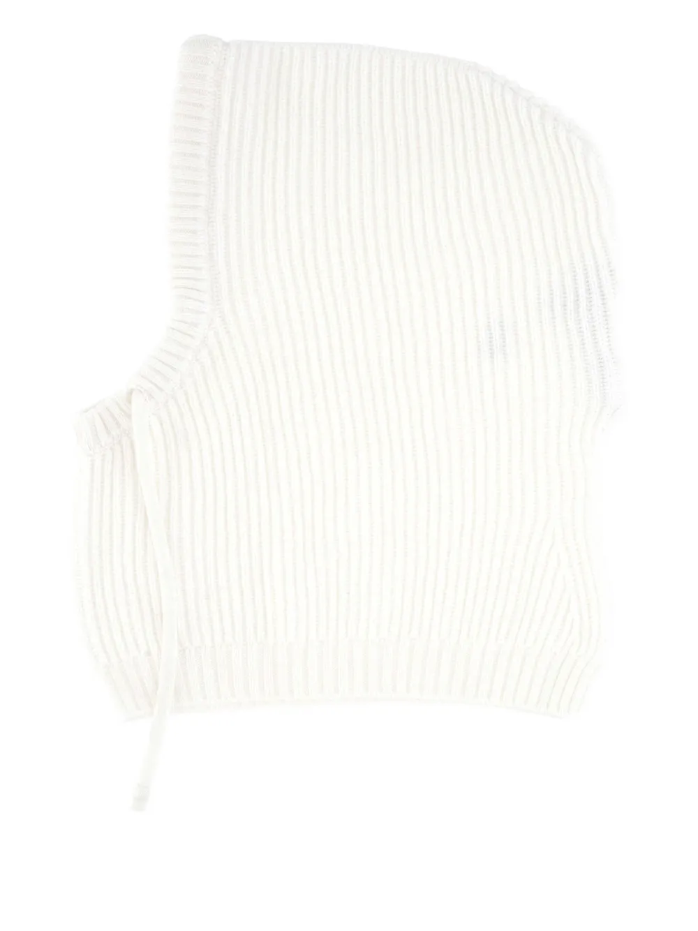 Gran Sasso Berretto a coste - Bianco