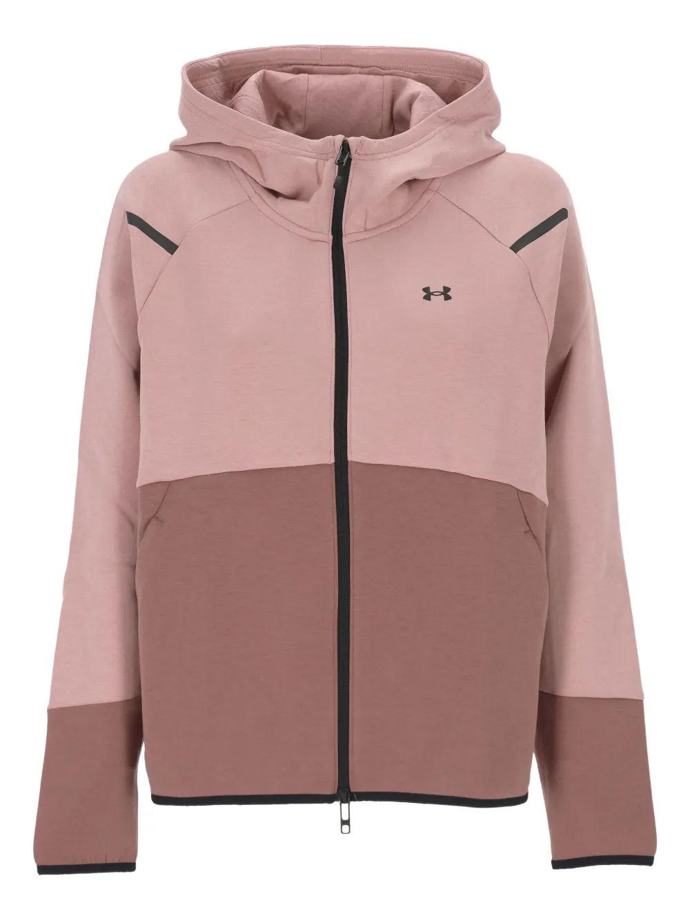 Under Armour Colourblock Hooded Knitwear In Multi