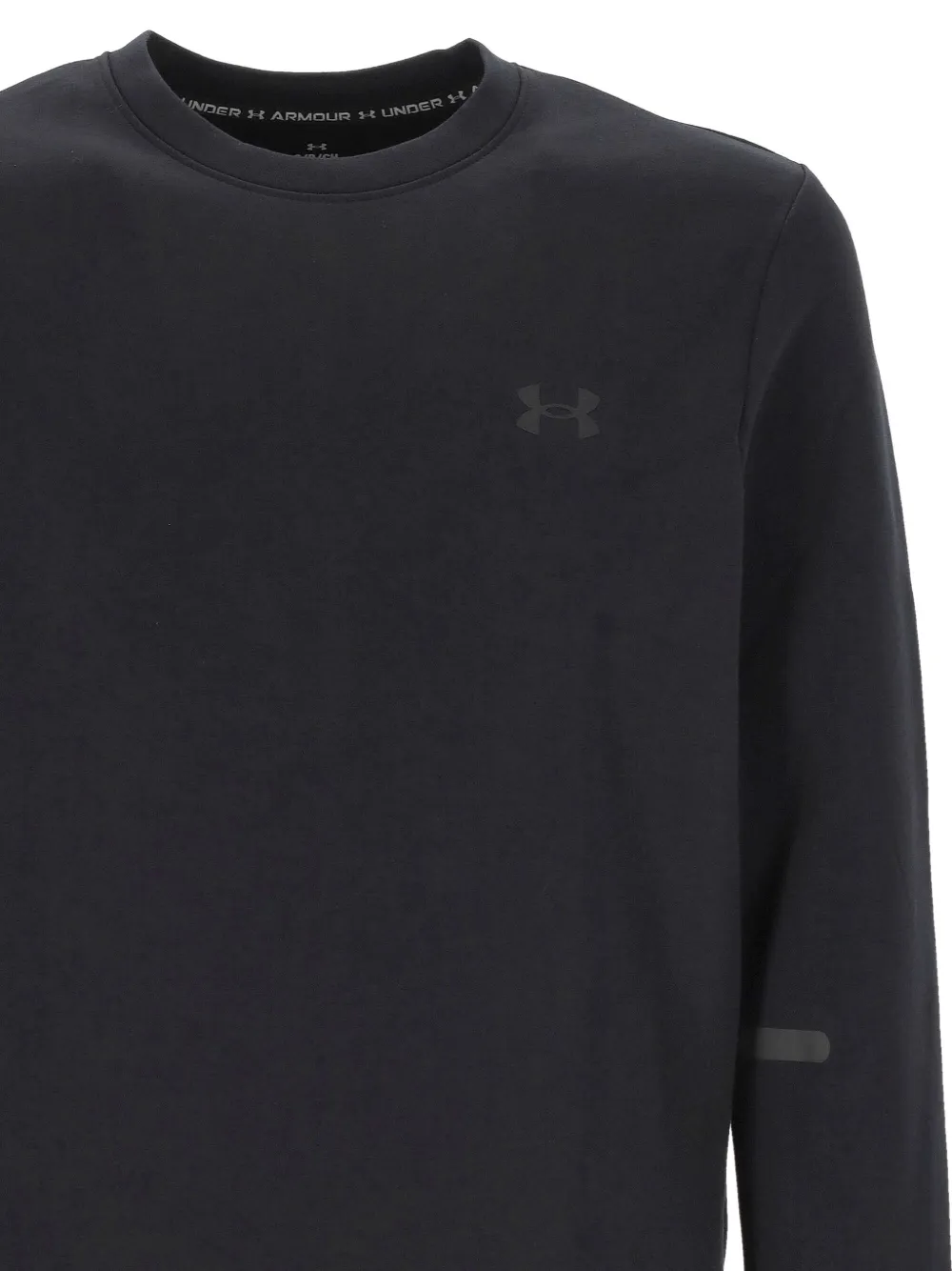 Under Armour Trui met ronde hals en logo Zwart